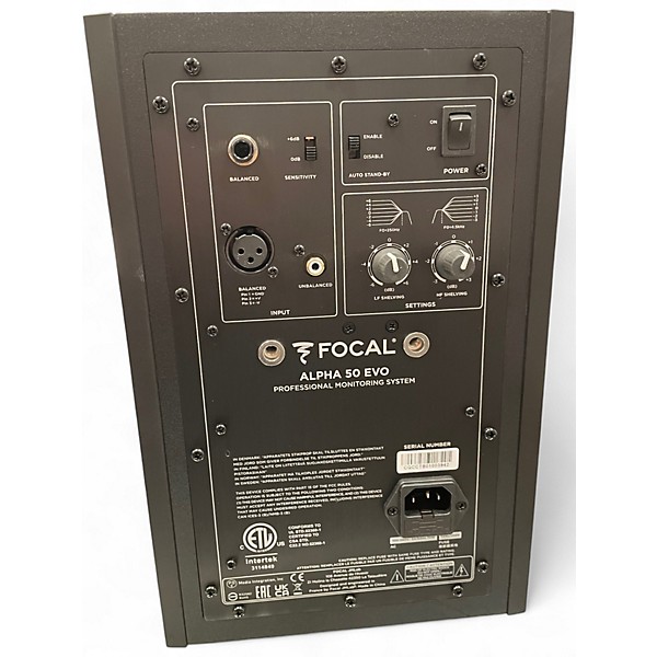 Used Focal alpha 50 evo Powered Monitor