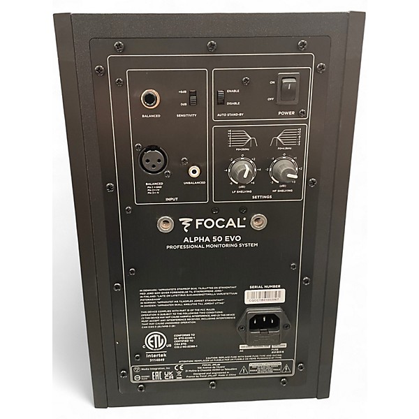 Used Focal alpha 50 evo Powered Monitor