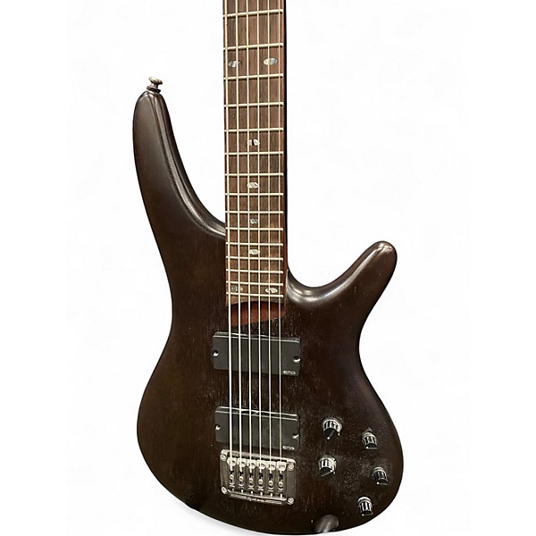 Used Ibanez SRC6 Brown Electric Bass Guitar