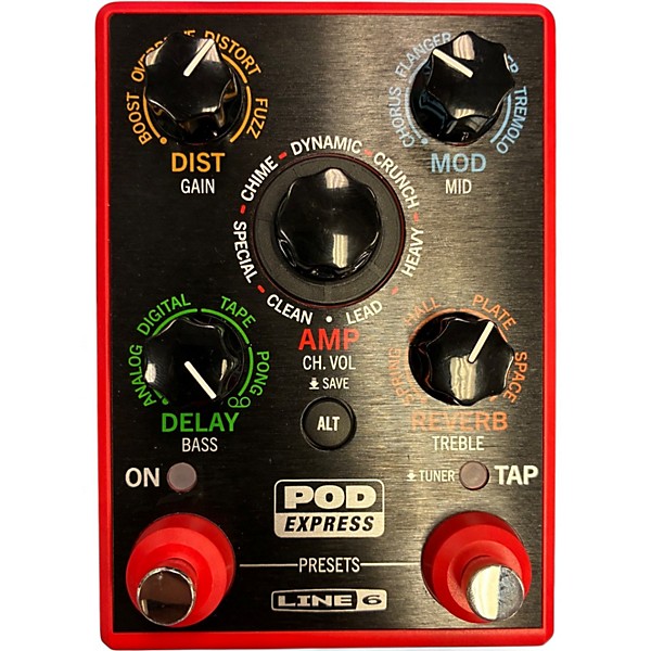 Used Line 6 Pocket Pod Express Amp Modeler Effect Processor