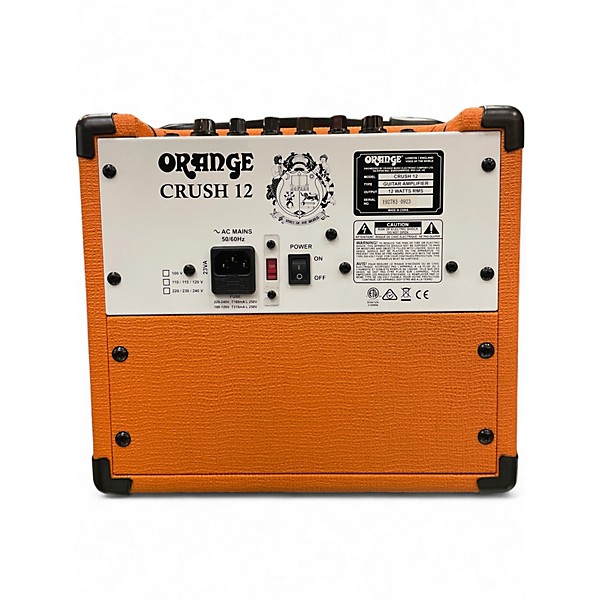 Used Orange Amplifiers Crush 12 Guitar Combo Amp