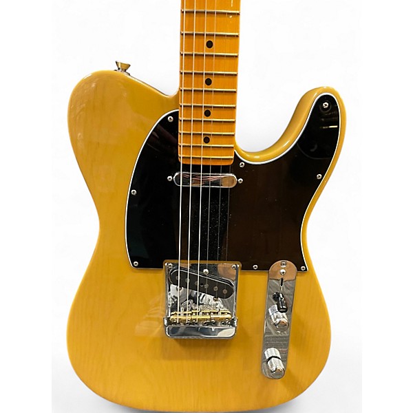 Used Fender American Professional II Telecaster Butterscotch Blonde Solid Body Electric Guitar