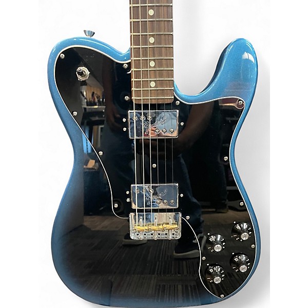 Used Fender American Professional II Telecaster Deluxe Dark Night Solid Body Electric Guitar