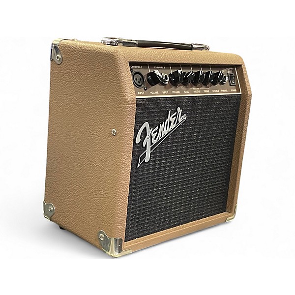 Used Fender Acoustasonic 15 Acoustic Guitar Combo Amp