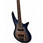 Used Jackson JS3Q Blue Electric Bass Guitar