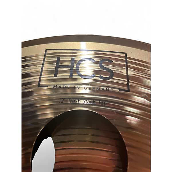 Used MEINL 12in HCS TRASH STACK Cymbal