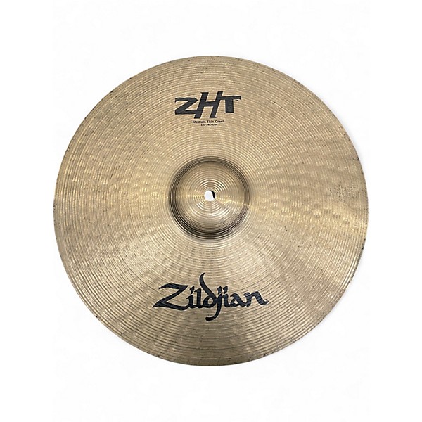 Used Zildjian 16in ZHT Medium Thin Crash Cymbal