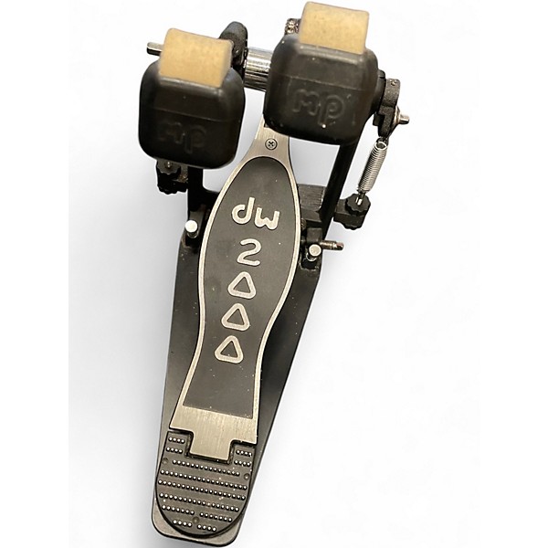 Used DW 2000 Series Double Double Bass Drum Pedal