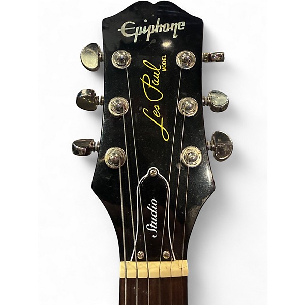 Used Epiphone Les Paul Studio Wine Red Solid Body Electric Guitar