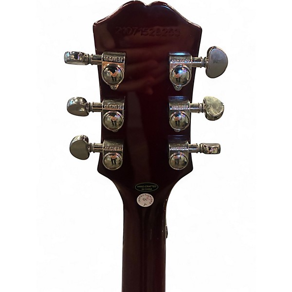 Used Epiphone Les Paul Studio Wine Red Solid Body Electric Guitar