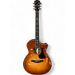 Used 2024 Eastman ac522ce Sunburst Acoustic Electric Guitar