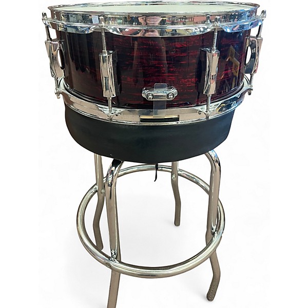 Used Pearl 14in SST LIMITED EDITION STRATA RED Drum