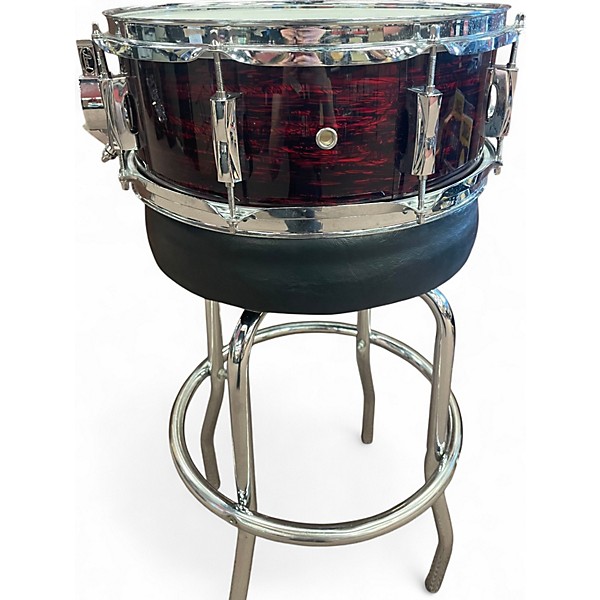 Used Pearl 14in SST LIMITED EDITION STRATA RED Drum