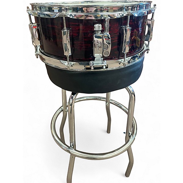 Used Pearl 14in SST LIMITED EDITION STRATA RED Drum