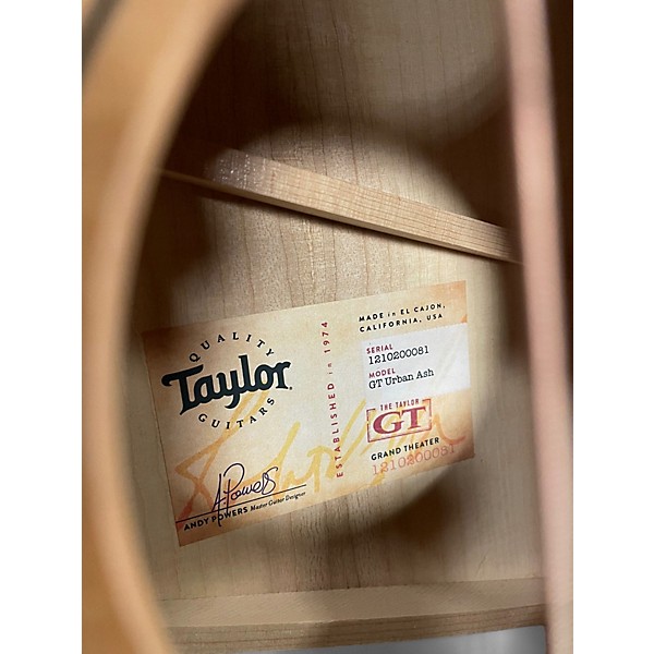 Used Taylor Grand Theater GT Urban Ash Acoustic Guitar