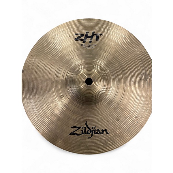 Used Zildjian 10in ZHT Mini Hi Hat Pair Cymbal