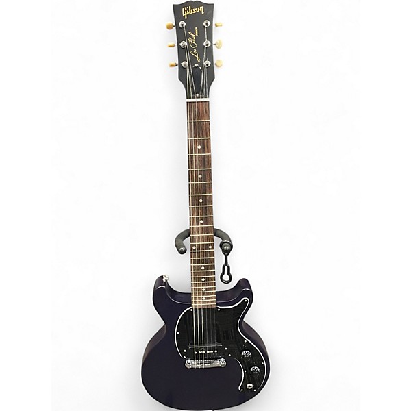 Used 2019 Gibson Les Paul Junior Tribute DC Faded Blue Stain Solid Body Electric Guitar