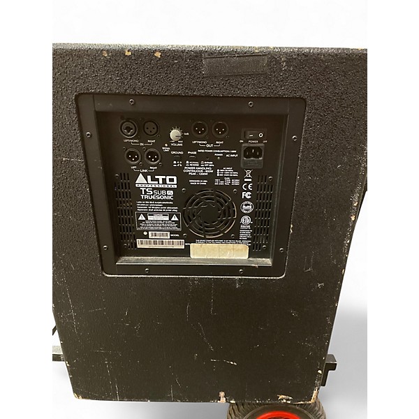 Used Alto TSSUB15 15in 1200W Powered Subwoofer