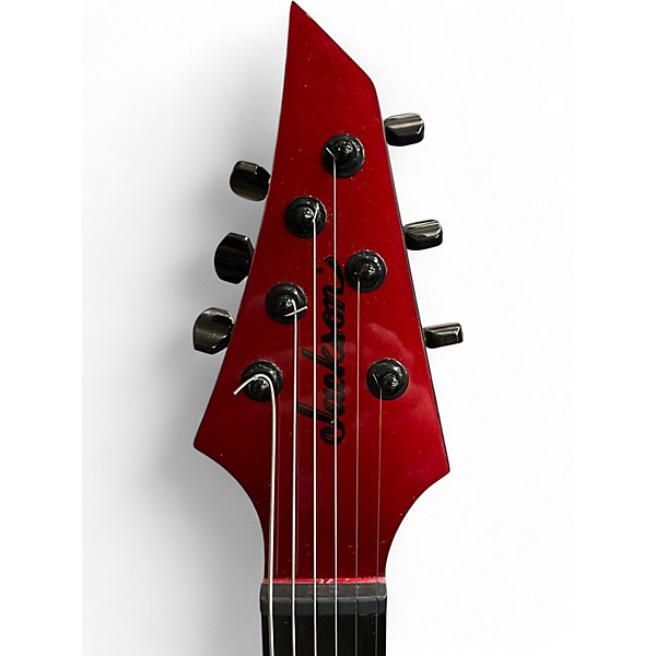 Used Jackson Pro Plus Series Signature Misha Mansoor JG6 Red Crystal Solid Body Electric Guitar