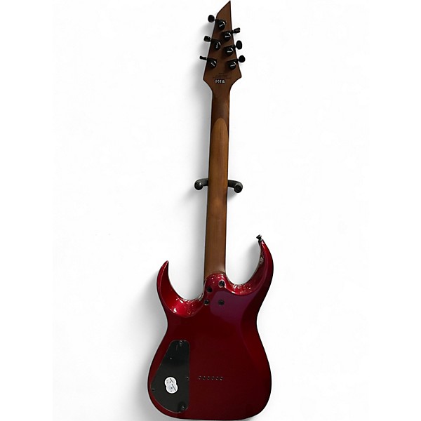Used Jackson Pro Plus Series Signature Misha Mansoor JG6 Red Crystal Solid Body Electric Guitar