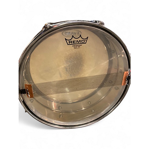 Used Pearl 14in Mirror Chrome Steel Shell Chrome Drum