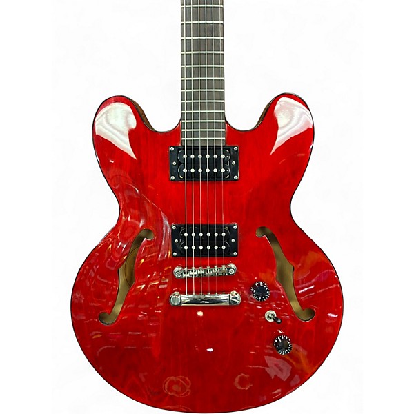 Used Epiphone Dot Studio Cherry Red Hollow Body Electric Guitar