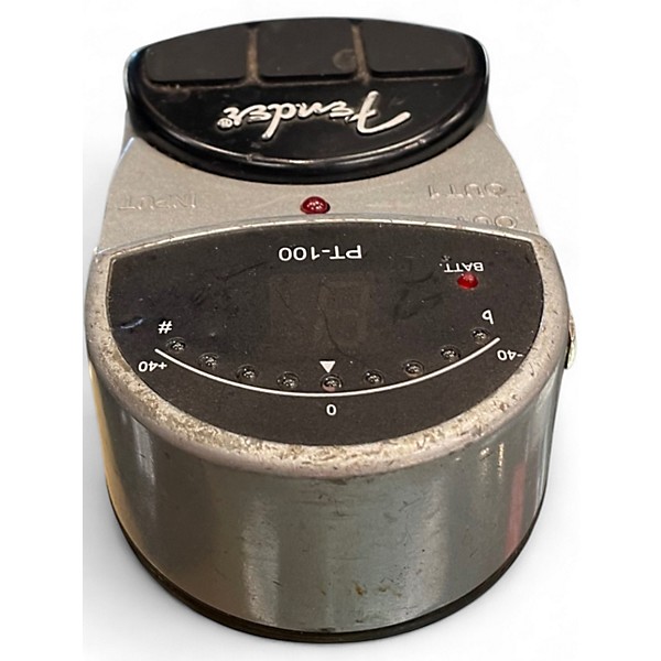Used Fender PT-100 Pedal Tuner  Tuner Pedal