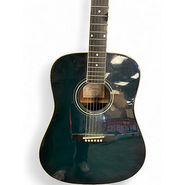 Used Ibanez PF5MS1201 Dark Green Acoustic Guitar
