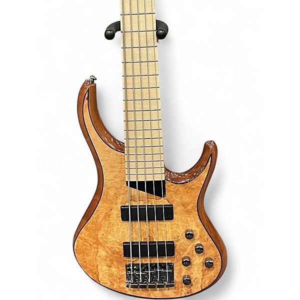 Used MTD Kingston 5 String Natural Electric Bass Guitar