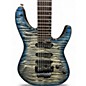 Used Schecter Guitar Research SUN VALLEY SUPER SHREDDER  FR III Blue Burst Solid Body Electric Guitar