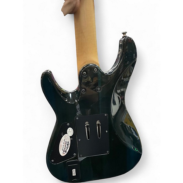 Used Schecter Guitar Research SUN VALLEY SUPER SHREDDER  FR III Blue Burst Solid Body Electric Guitar