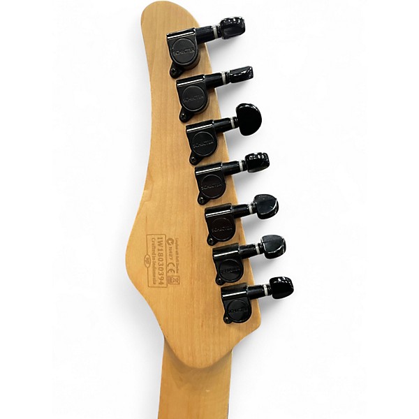 Used Schecter Guitar Research SUN VALLEY SUPER SHREDDER  FR III Blue Burst Solid Body Electric Guitar