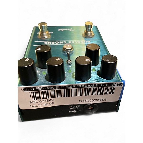 Used Fender Bubbler Chorus Effect Pedal
