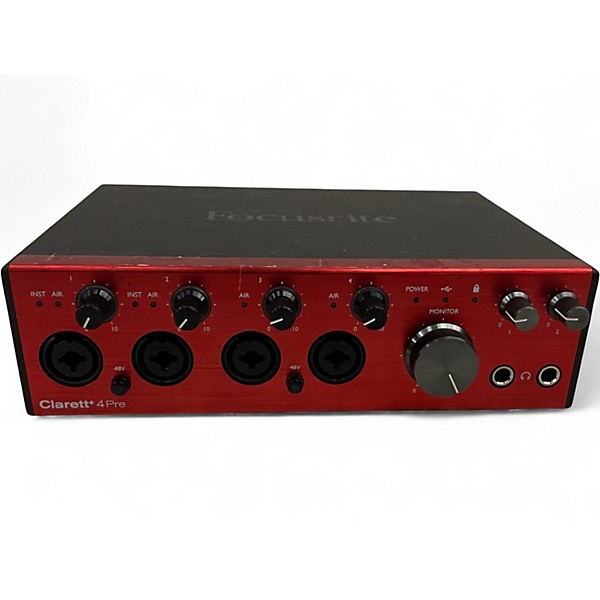 Used Focusrite CLARETT+ 4PRE Audio Interface