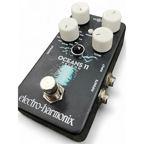 Used Electro-Harmonix Oceans 11  Reverb Effect Pedal