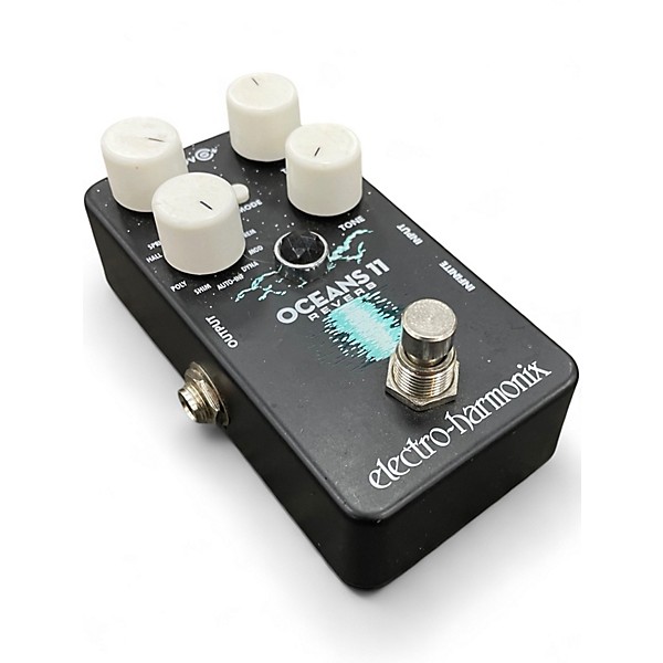 Used Electro-Harmonix Oceans 11  Reverb Effect Pedal