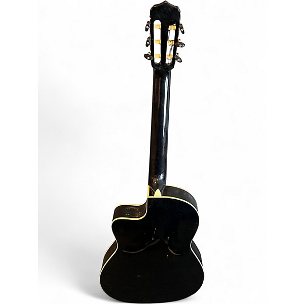 Used Cordoba Fusion 14 Jet Black Classical Acoustic Guitar