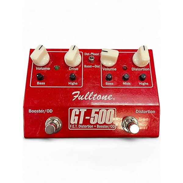 Used Fulltone GT500 Distortion Boost Effect Pedal