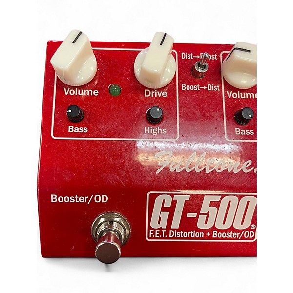 Used Fulltone GT500 Distortion Boost Effect Pedal