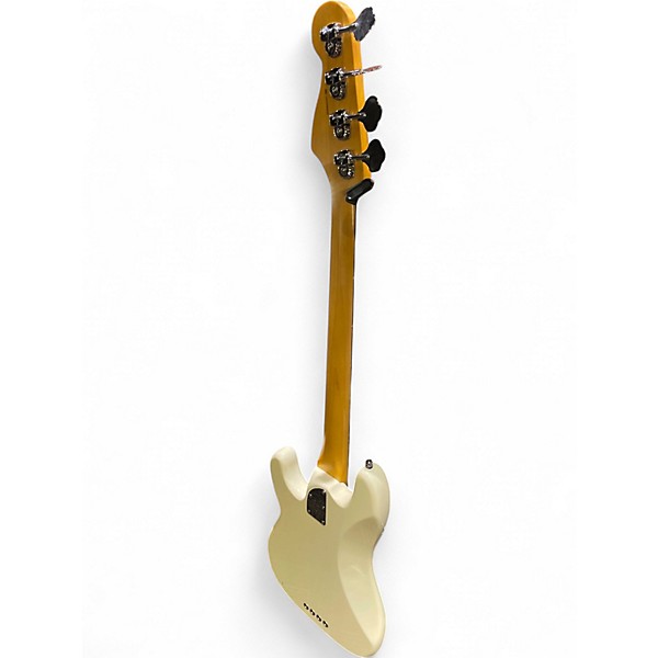 Used 2020 Fender American Professional II Precision Bass Olympic White Electric Bass Guitar