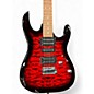 Used Ibanez GRX70QA Crimson Red Burst Solid Body Electric Guitar