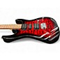 Used Ibanez GRX70QA Crimson Red Burst Solid Body Electric Guitar