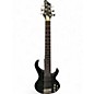 Used Ibanez BTB406QM Trans Black Electric Bass Guitar thumbnail