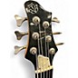 Used Ibanez BTB406QM Trans Black Electric Bass Guitar