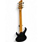 Used Ibanez BTB406QM Trans Black Electric Bass Guitar