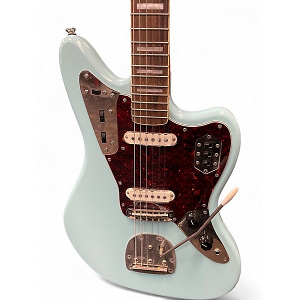 Used Squier JAGUAR CLASSIC VIBE  Daphne Blue Solid Body Electric Guitar