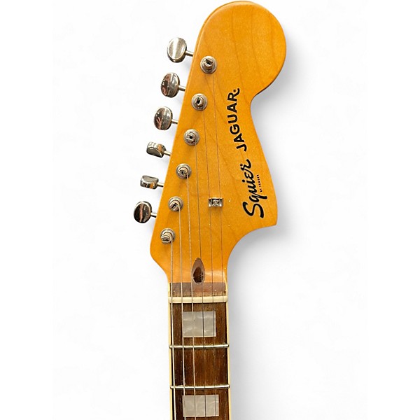 Used Squier JAGUAR CLASSIC VIBE  Daphne Blue Solid Body Electric Guitar