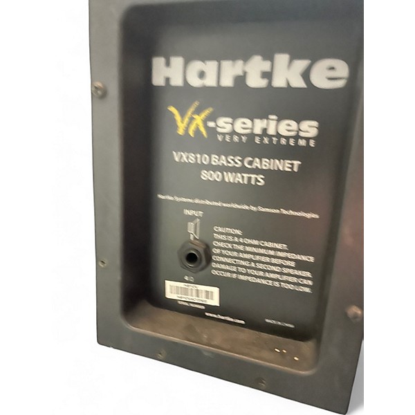 Used Hartke VX810 Bass Cabinet