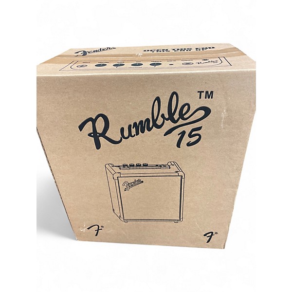 Used Fender Rumble 15 15W 1X8 Bass Combo Amp