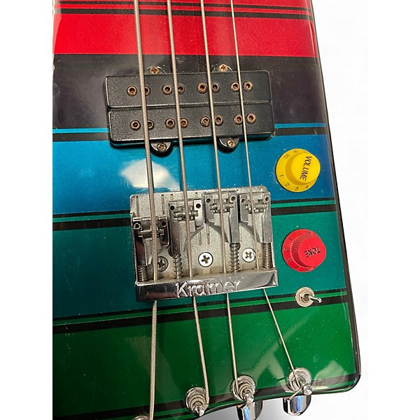 Used Kramer Duke Rainbow rainbow Electric Bass Guitar